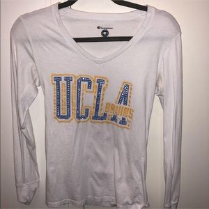 White UCLA long sleeve shirt